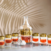 Gold Shot Decanter Set